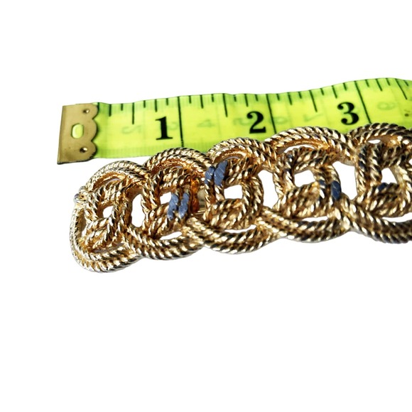 Gold Plated Chain Design Stretchable Belt B81 - Picture 3 of 7